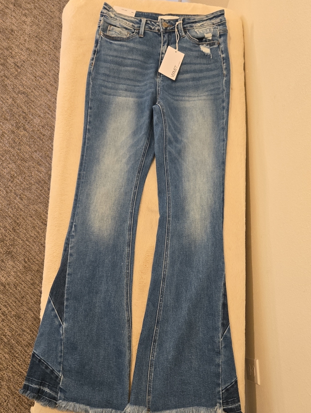 Vervet Bella High Rise Flare Jeans